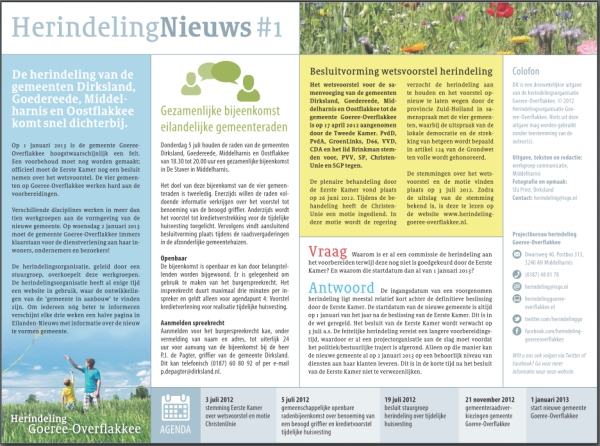 Herindelingsnieuws in EIlanden Nieuws