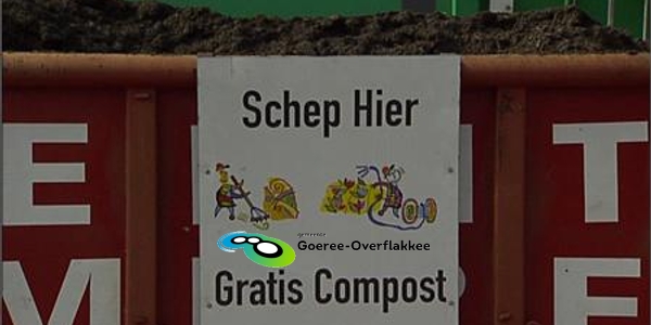 Gratis compost als beloning voor scheiden afval