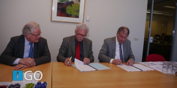 Ondertekening overeenkomst Woongoed GO en gemeente GO