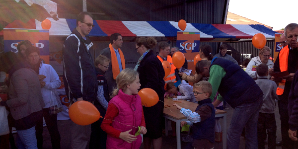 Succesvolle presentatie van SGP op actiedag Mekkerstee