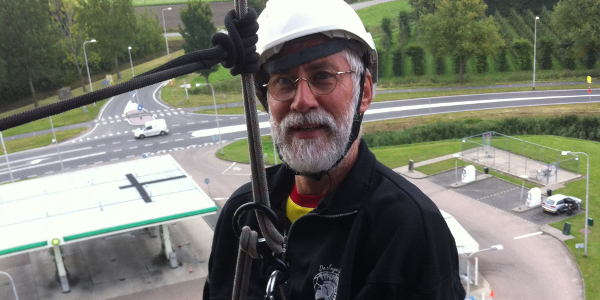 Abseilen van Watertoren Dirksland