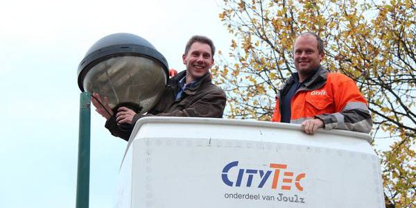 Per 1 januari onderhoud openbare verlichting door CityTec