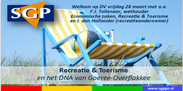 Recreatie & Toerisme en het DNA van GO