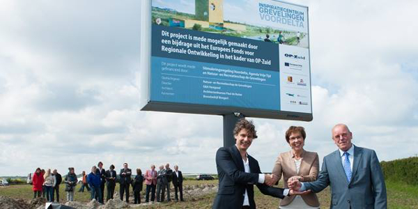 Bouw Inspiratiecentrum Grevelingen / Voordelta officieel gestart