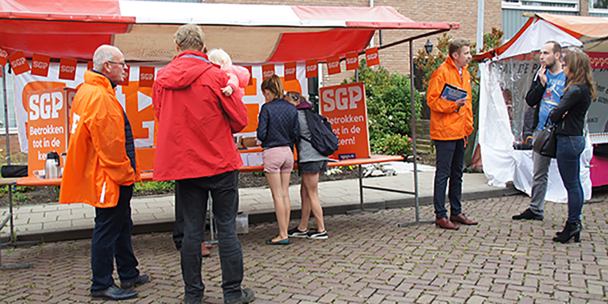 SGP peilt inwoners voor verkiezingen