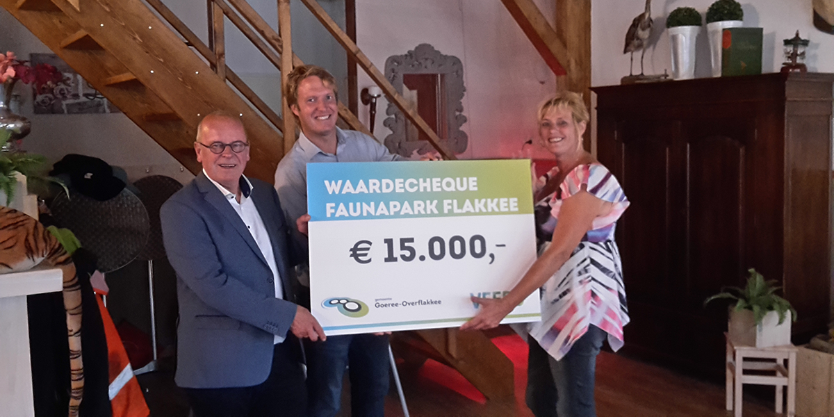 Waardecheque voor Faunapark Flakkee