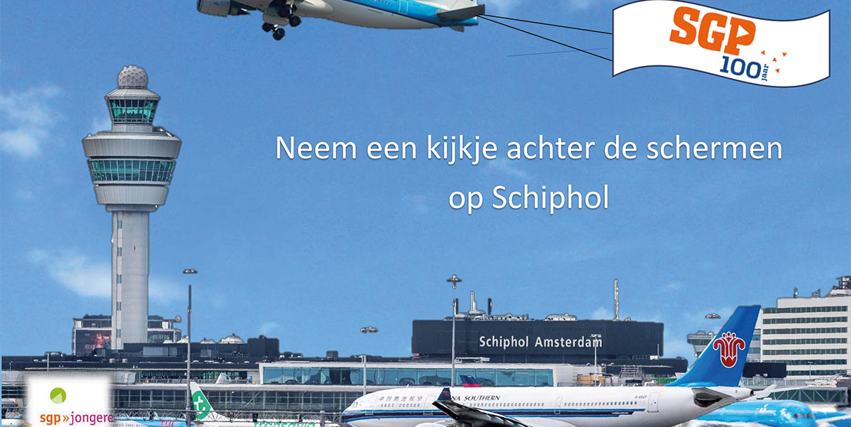 SGP-jongeren op excursie naar Schiphol | Doe mee!