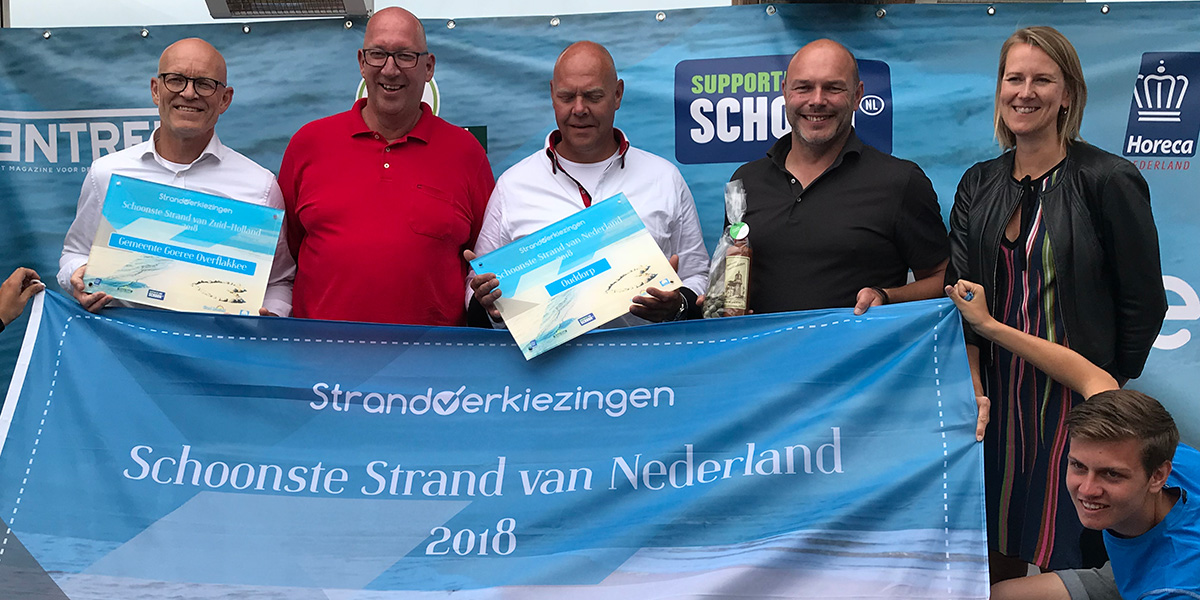 Ouddorp heeft het schoonste strand van Nederland!