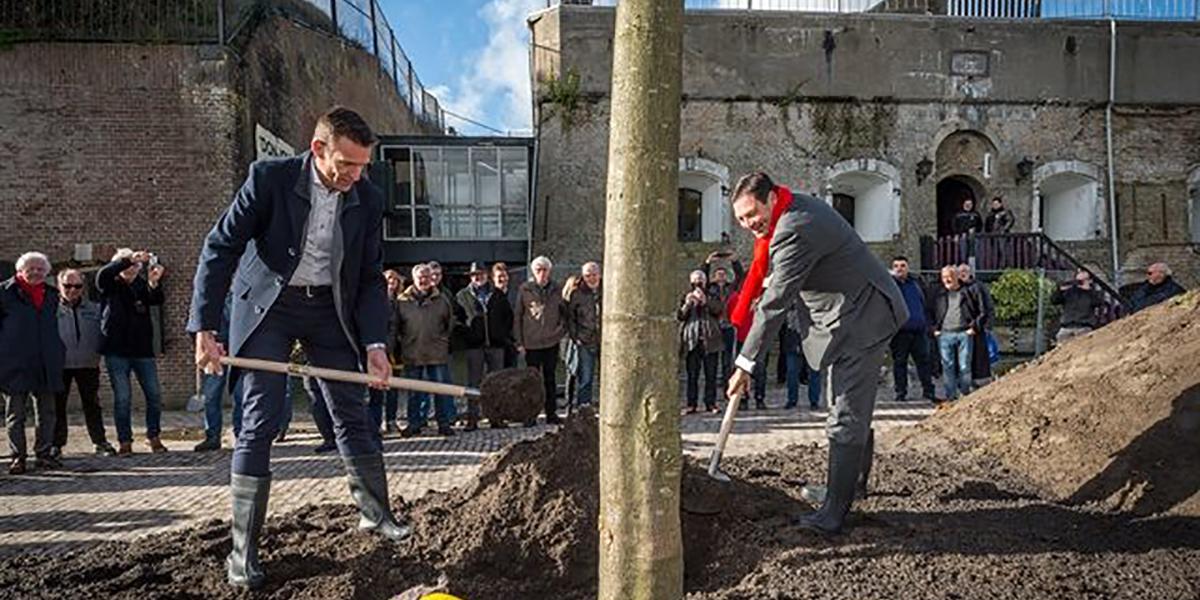 Officiële start restauratie Fort Prins Frederik in Ooltgensplaat