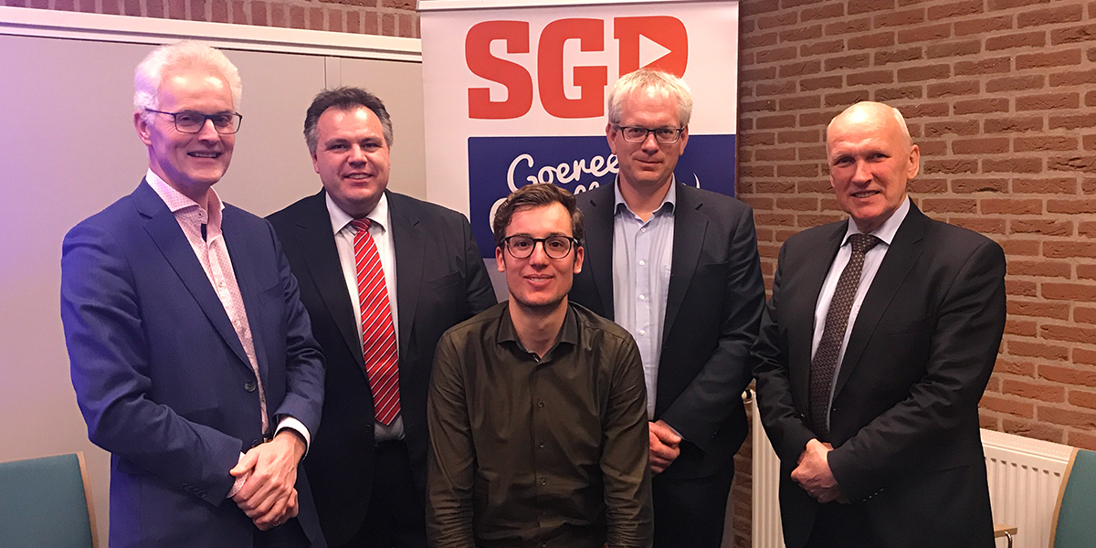 SGP-Waterschapfractie presenteerde zich in Ouddorp