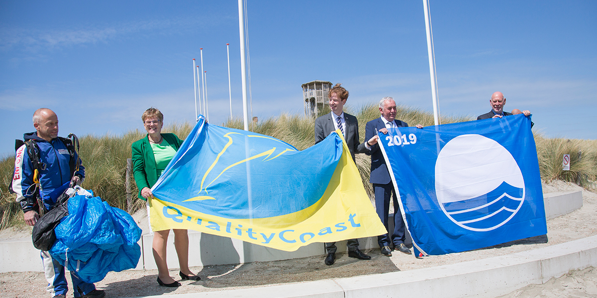 Goeree-Overflakkee ontvangt Platina QualityCoast Award en acht Blauwe Vlaggen