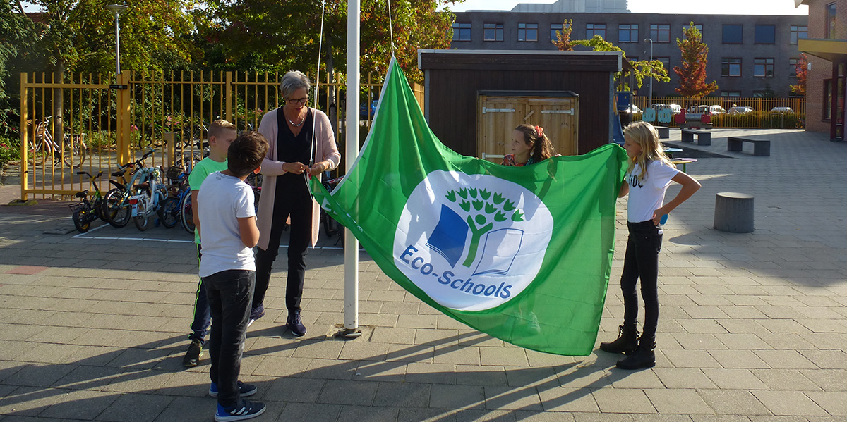 Bosseschool ontvangt zesde Groene Vlag