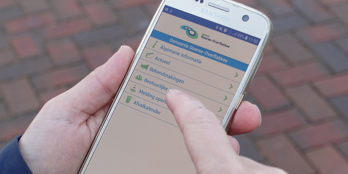 Gemeente Goeree-Overflakkee lanceert eigen app