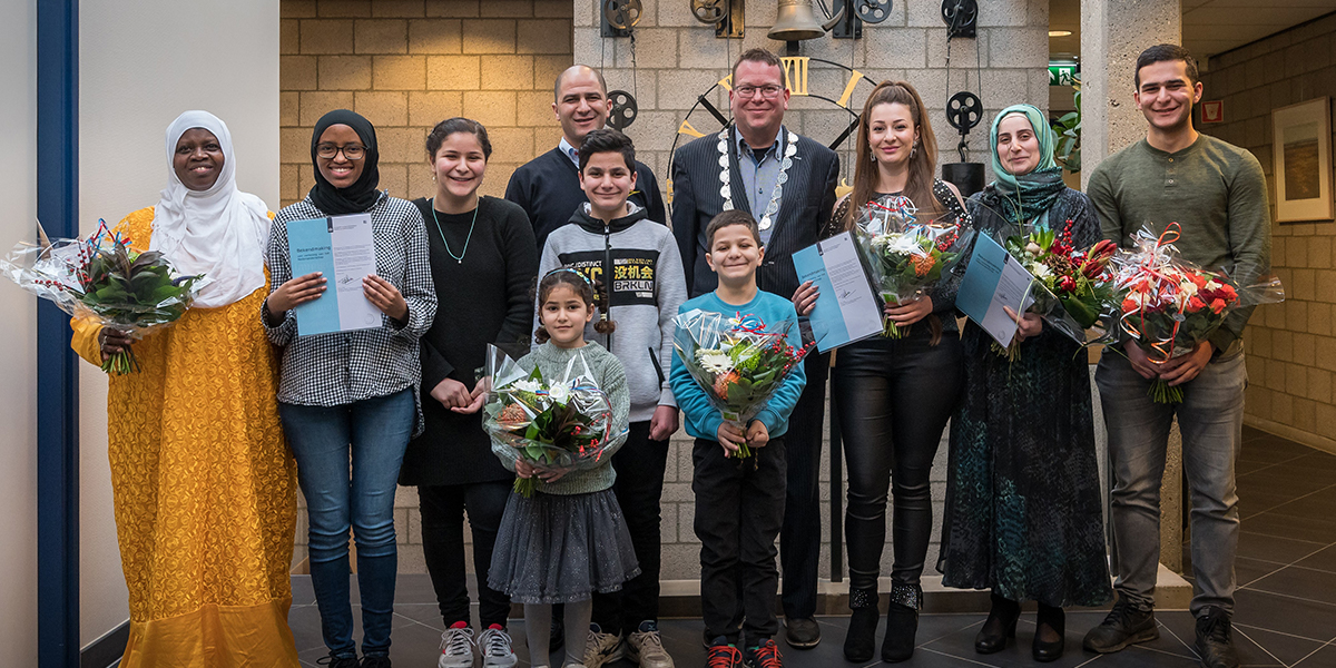 Naturalisatie twaalf inwoners Goeree-Overflakkee