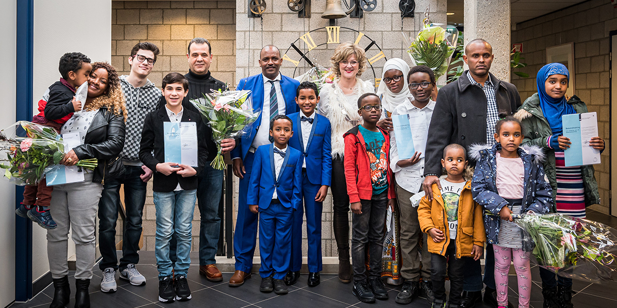 Naturalisatie vijftien inwoners Goeree-Overflakkee