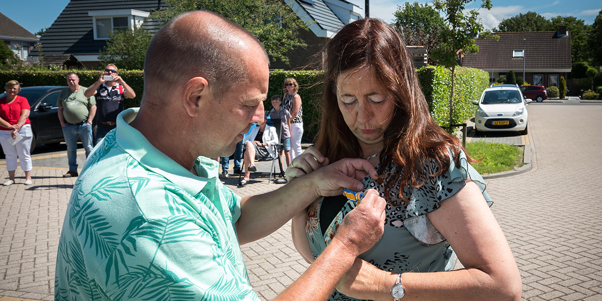 Koninklijke onderscheiding voor Carolien Struijk-Klepper uit Ouddorp