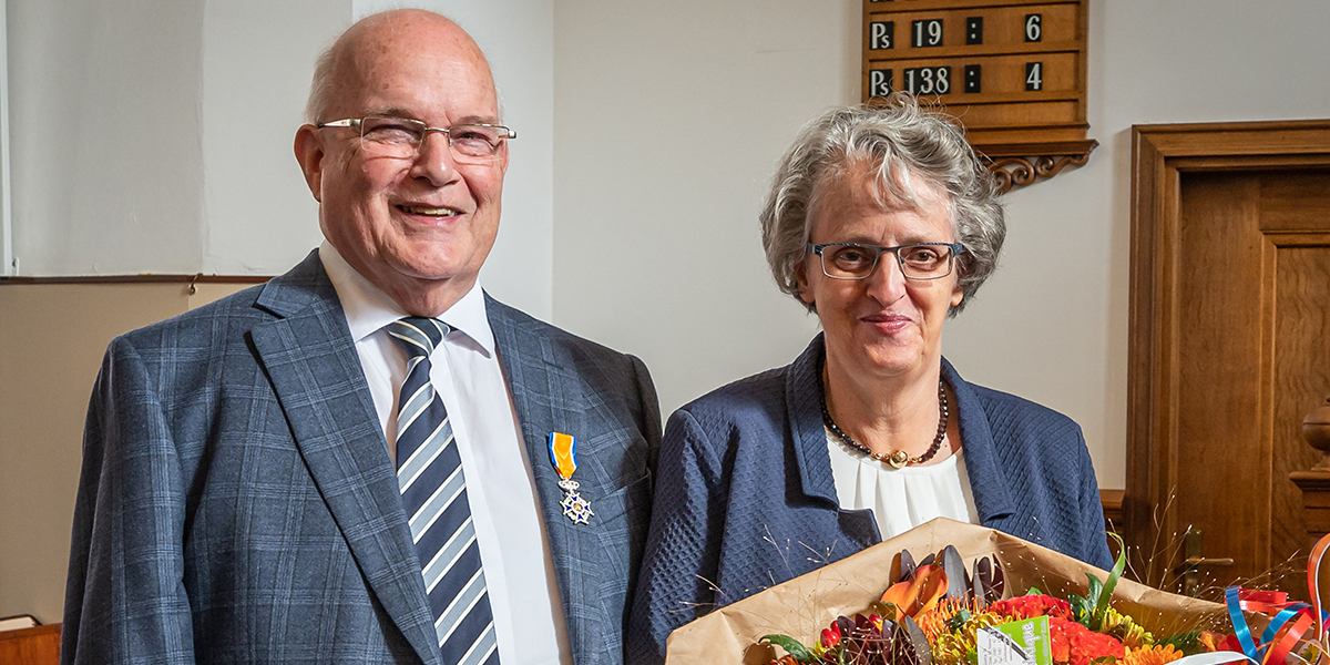 Koninklijke onderscheiding voor Teun Grinwis uit Ouddorp