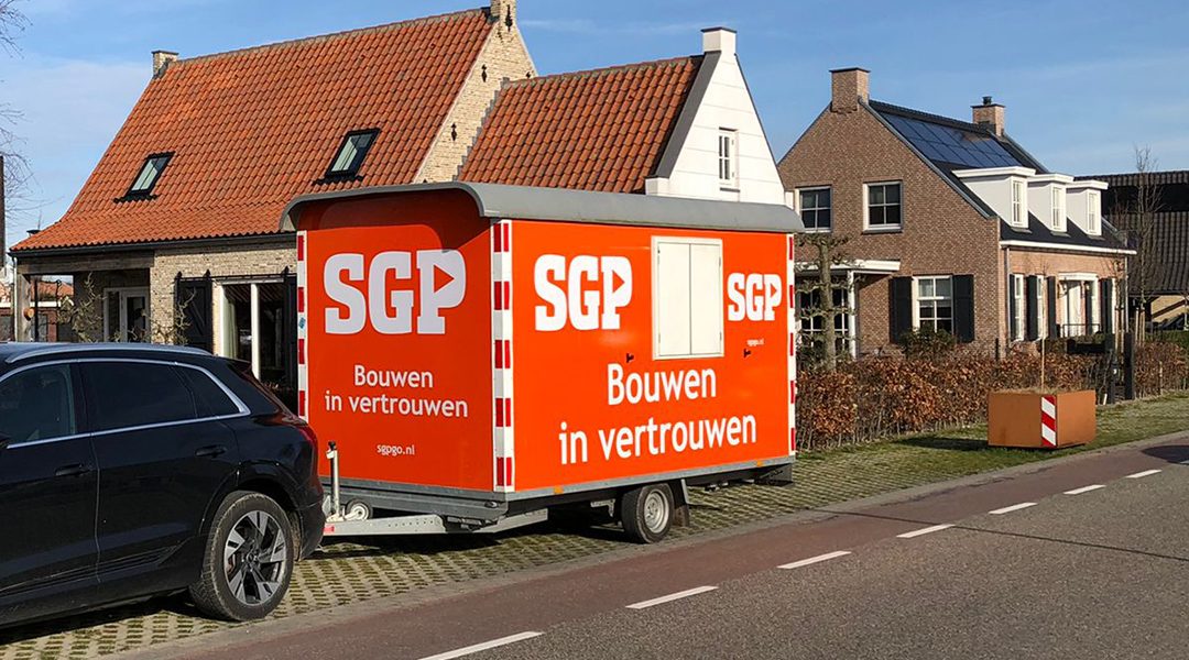 De SGP komt naar u toe!