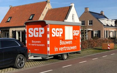 De SGP komt naar u toe!