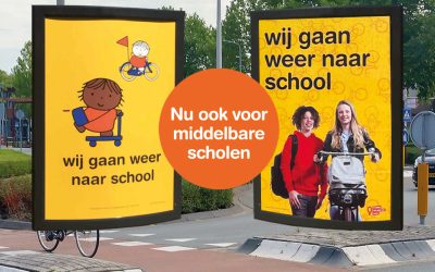 ‘Wij gaan weer naar school’-campagne moet bijdragen aan een veilige reis van en naar school