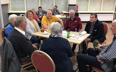 Speeddates met dorpsraden geeft veel energie!