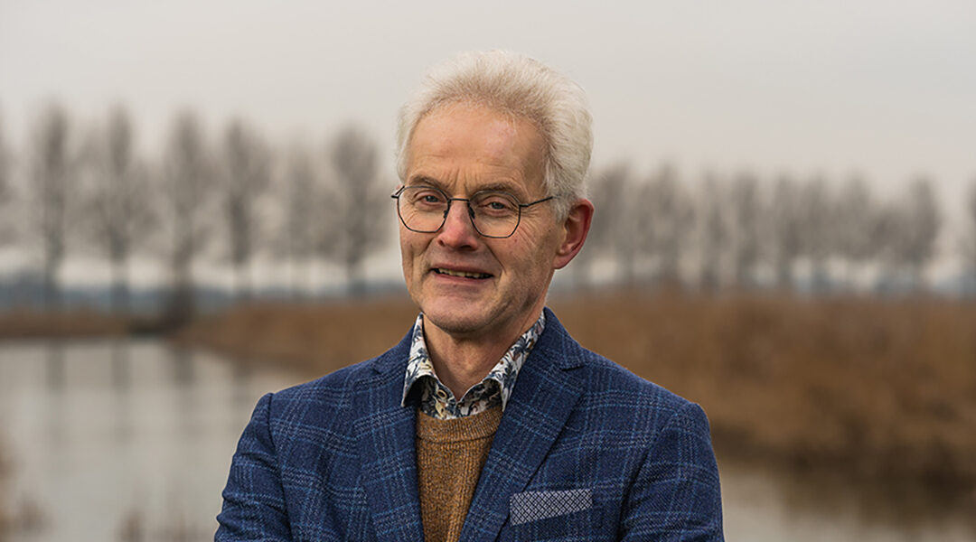 Lijsttrekker Wim de Jong van SGP WSHD in Ooltgensplaat