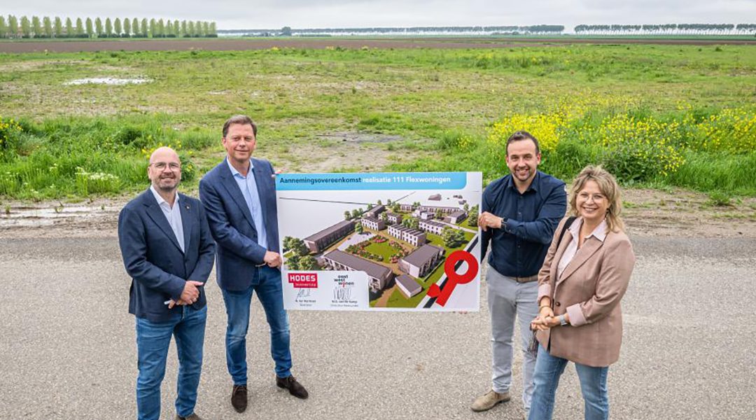 Oost West Wonen bestelt ruim 100 modulaire woningen