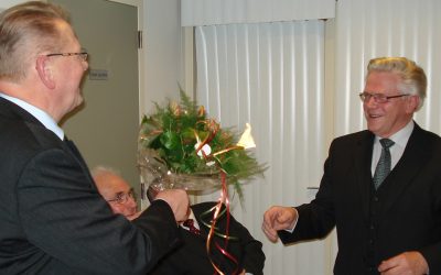 Bestuurslid neemt na 31 jaar afscheid van bestuur SGP Kiesvereniging!