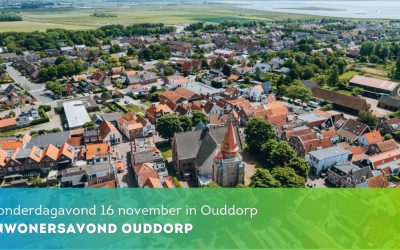 Kernbezoek en inwonersavond Ouddorp op donderdag 16 november