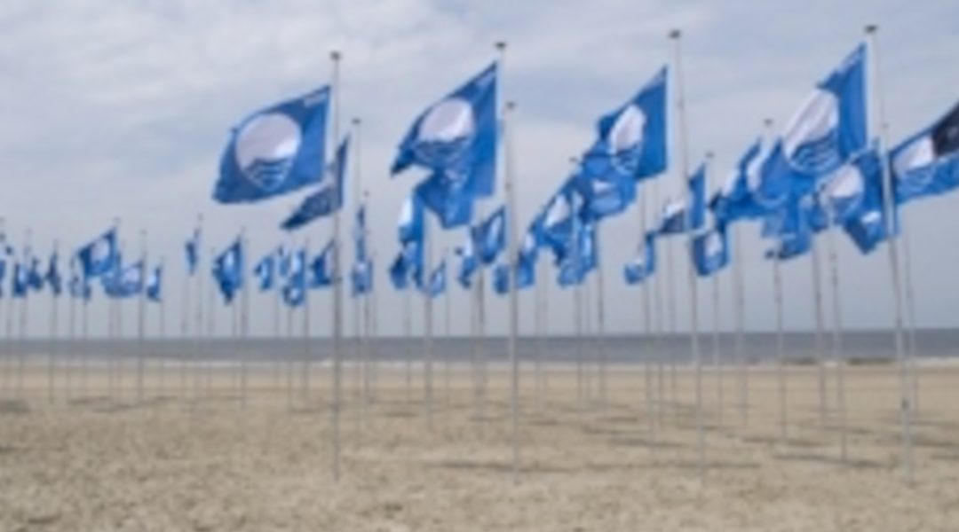 Drie blauwe vlaggen in de gemeente Goedereede