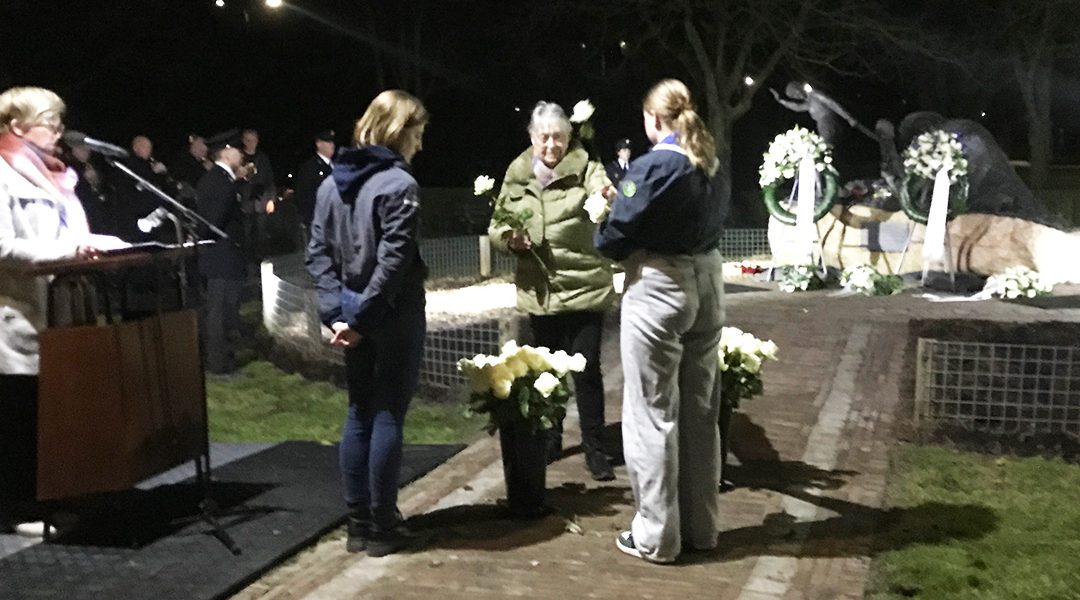 Indrukwekkende watersnoodherdenking in Stellendam