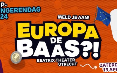 SGP-jongerendag DV 13 april | ‘Europa de Baas?!’