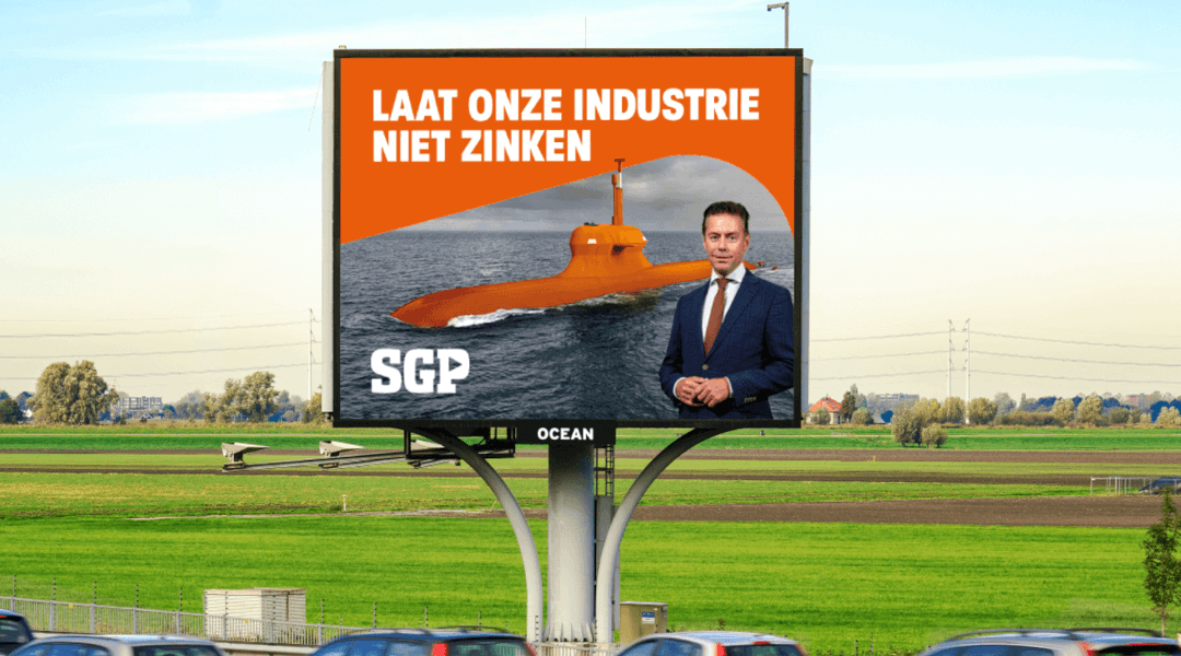 SGP start billboardcampagne: Laat onze industrie niet zinken