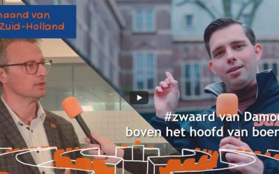 [Video] Maandjournaal SGPZH #2 | Zwaard van Damocles boven boeren?