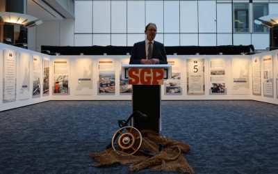 Stellendam op de kaart in expositie van SGP in Brussel