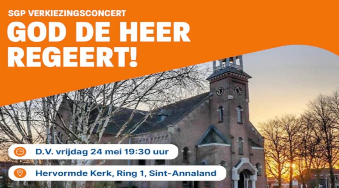 SGP VERKIEZINGSCONCERT in de regio | Sint-Annaland