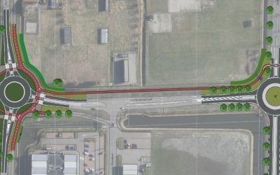 Twee nieuwe rotondes voor Doetinchemsestraat in Middelharnis: werkzaamheden vanaf 12 juli