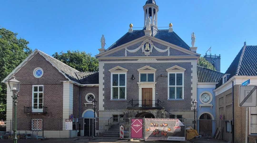 Restauratie Oude Raadhuis Middelharnis bijna klaar