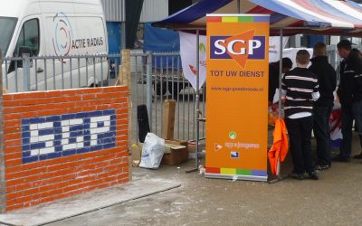 SGP op Buutenhavenmarkt in Stellendam