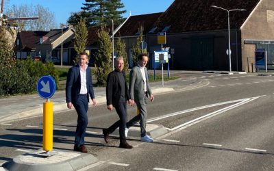 Nieuwe bushalte Lieve Vrouwepoldersedijk draagt bij aan veiligheid en bereikbaarheid