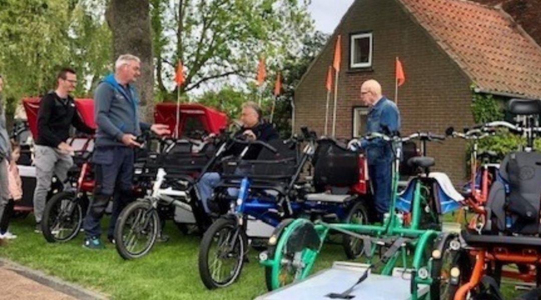 Nieuwe aangepaste fietsen voor Stichting Onbeperkt Actief